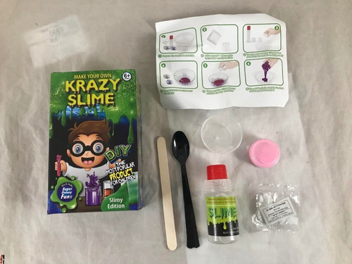 Fabrica Krazy Slime Baboso Para Hacer En Casa