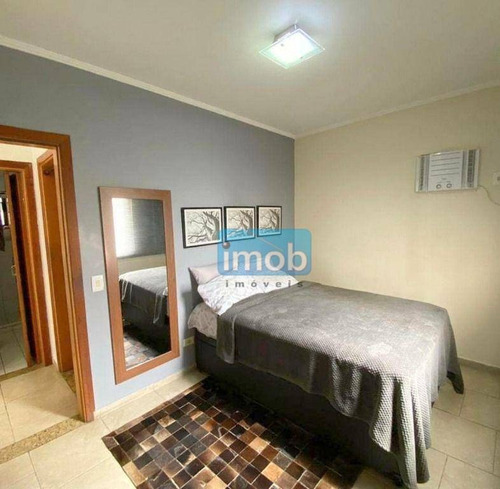 Imagem 10 de 17 de 50mts Da Praia , Apartamento Em Predio Com Elevador, 2 Dorms, 2 Wcs, Dep. Empregada E Vaga De Garagem Demarcada. - Ap7979
