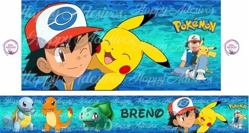 Papel de Parede Mar Pokemon 3.00 L x 2.50 A