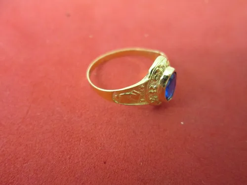 Anillo Graduacion Kinder Oro S lido 10k Con Piedra
