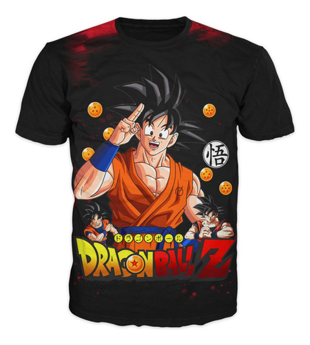 Camisetas De Dragon Ball Z Goku Vegeta Adultos Y Niños Ref25
