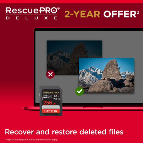 Sandisk - Extreme Pro 256gb Sdxc Uhs-ii V60 Memory Card