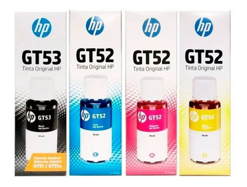 Tinta Hp Gt 51 Gt52 Gt Series Tinta Continua Original