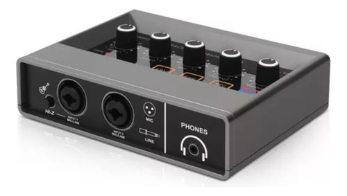 Interfaz De Audio Interface Para Grabacion Instrumento Usb