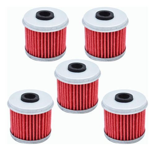 Pack Of 5 Oil Filter Replacement For Honda Trx350fe Rancher 
