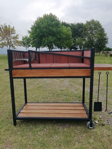 Parrillero De Hierro Portátil