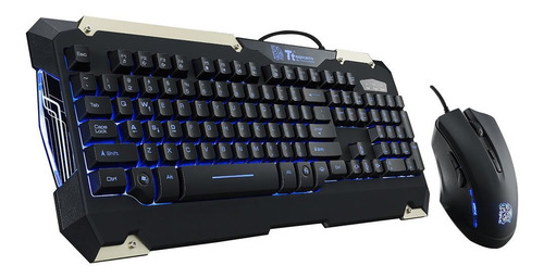 Thermaltake Teclado Y Mouse Kb-ccm-plblsp-01 Commander 3 Col