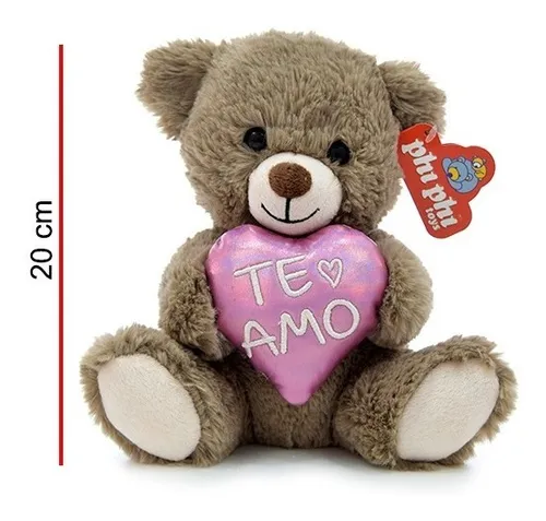 Oso de Peluche con Corazón Love Me