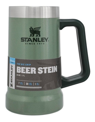 Imagen 3 de 10 de Jarra Cerveza Stanley 100% Acero Gtia De Por Vida