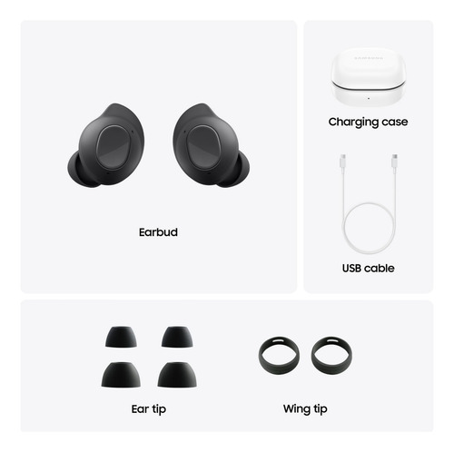 Auriculares Bluetooth Samsung Galaxy Buds Fe Graphite Versió