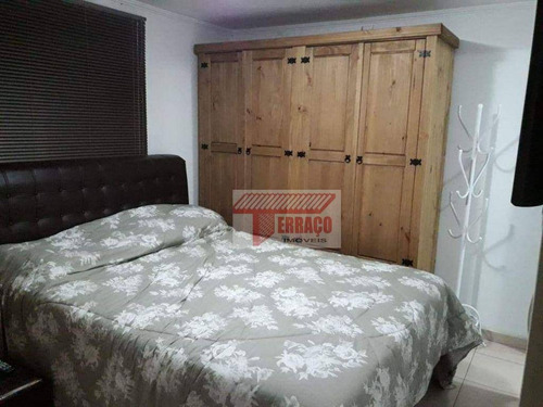 Imagem 24 de 30 de Cobertura Com 3 Dormitórios À Venda, 85 M² Por R$ 380.000,00 - Parque São Vicente - Mauá/sp - Co0739