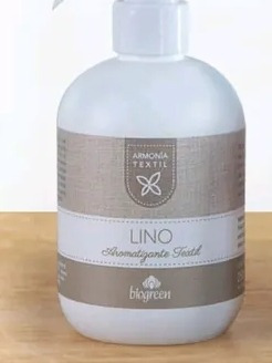 Aromatizante Textil Biogreen Lino 250ml Sin Gatillo 
