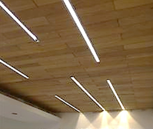 Intenseso Lámpara Lineal 2m Led 40w Blanco 110v Estructura Luz fría