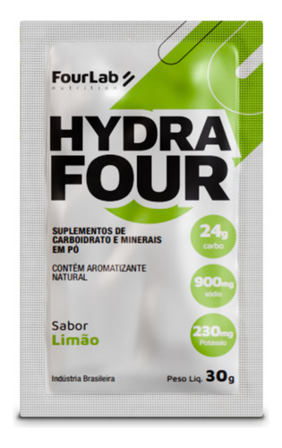 Hydrafour 30g Repositor Eletrólito Fourlab (12 Sachês Misto) Sabor Misto