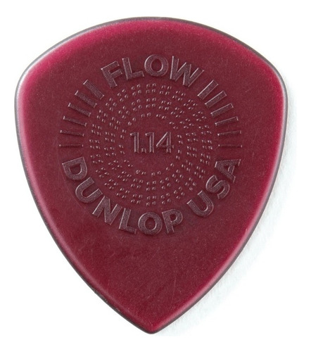 Púas Jim Dunlop Flow Standard Grip Pack X 6 Unidades 549p Color 1.14
