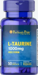 Puritan's Pride | L-taurine | 1000mg | 50 Coated Caplets