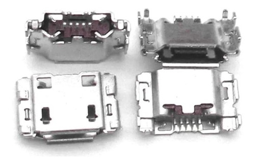 Imagem 1 de 4 de Conector Micro Usb Fêmea Multilaser M7s Quad Core Kit 5un