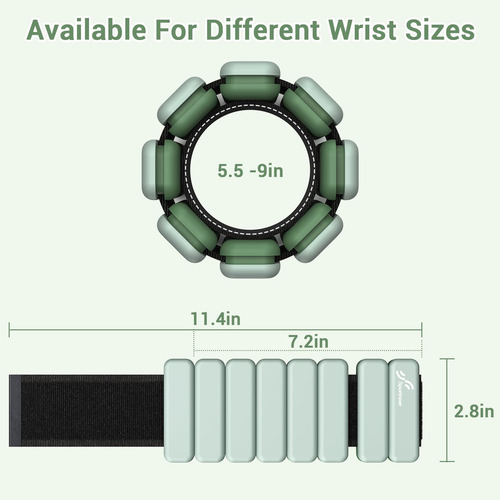 Juego De 2 Pulseras De Silicona Ajustables Para Mujer, Para