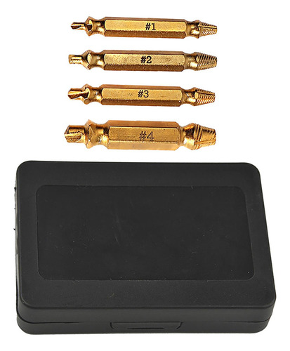 Extractor De Tornillos Dañados Juego De 3105d 4 Piezas