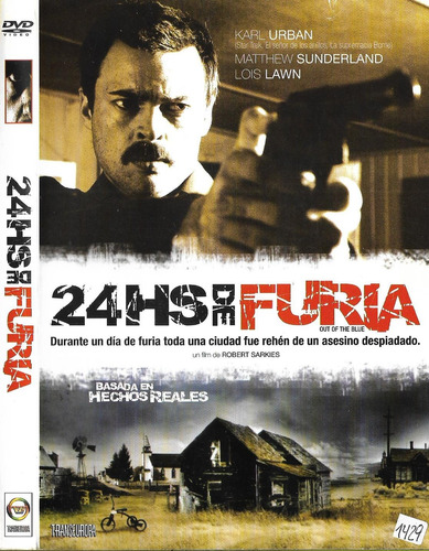 24 Horas De Furia Dvd Original Karl Urban Matthew Sunderland