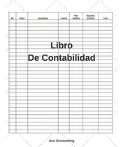 Comprar Libro De Contabilidad: Un Simple Libro De Contabilidad Para
