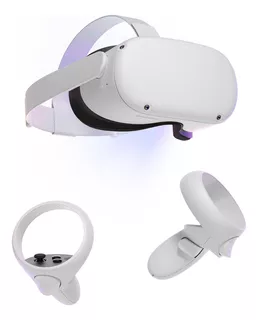 Óculos de realidade virtual brancos Oculus Meta Quest 2 256gb