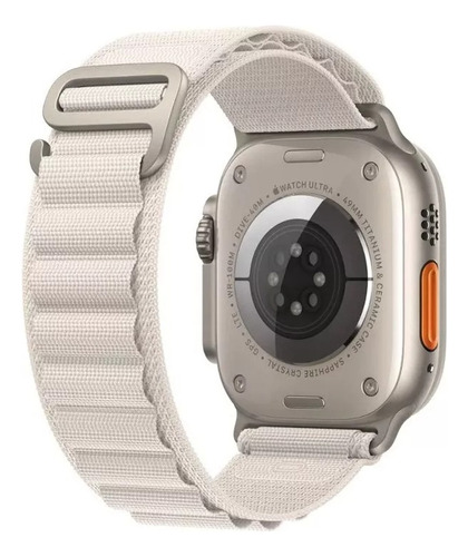 Malla Correa Smartwatch Bucle Alpino Blanca 42/44/45/49mm