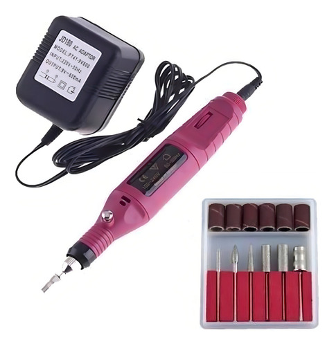 Lixadeira Motor Unha Lixa Elétrica Profissional Bloco Bivolt