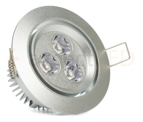 20x Foco Embutido Ampolleta Led 3w