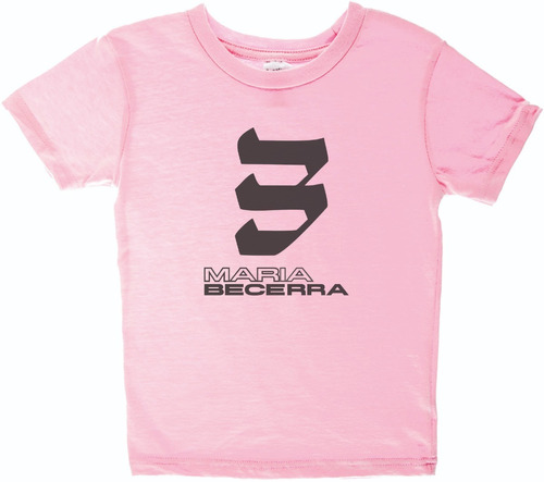 Remera María Becerra Adulto Rosa Unisex #1