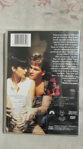 Dvd + Cd Ghost Do Outro Lado Da Vida Swayze Demi Moore M3