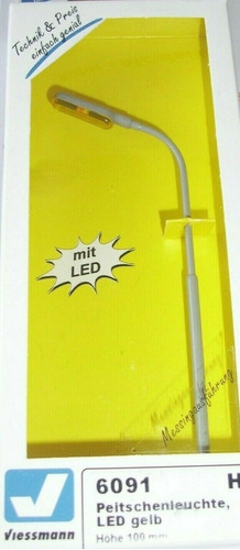 h0 LED amarillo Viessmann 6091 peitschenleuchte