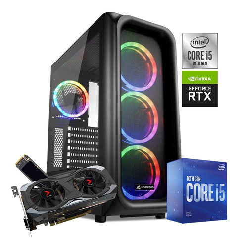 Pc Gamer Pro I5-10400 16gb+1tb M2 Video Rtx3050 Oc Gaming Ed