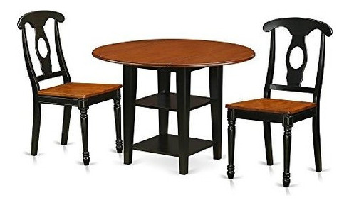 Muebles Del Este Oeste Sukxbchw Juego De Comedor Tamano Med