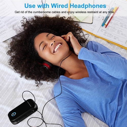 ~ Receptor Y Transmisor Bluetooth V5.0 De Audio