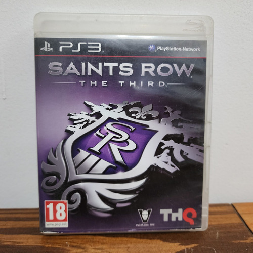 Saints Row The Third Ps3 Fisico Usado Manual