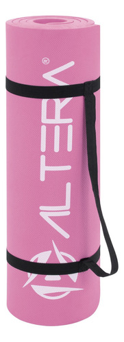 Tapete Yoga Mat Fitnes Ejercicio Antideslizante Grosor 1.4cm Color Rosa