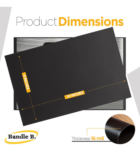 Hojas Magnéticas Flexibles 20x25 Cm Con Adhesivo, Pack 4