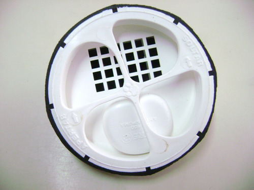 Ralo Grelha Dengue Anti Espuma Elimina Cheiro Tigre 10cm