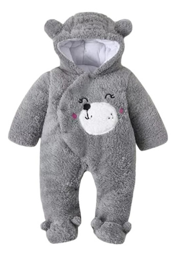 Pijama Macacão Infantil Bicinho Fantasia Inverno Animai