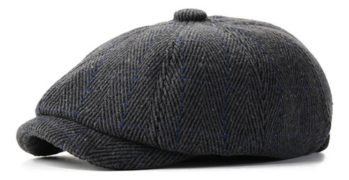 Boina De Hombre Otoño Invierno Tweed Pintor Sombrero