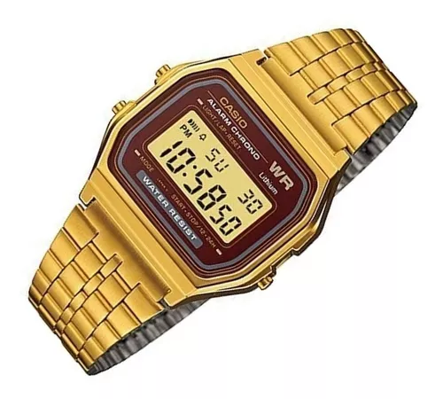 Casio UNISEX - Reloj digital - gold-coloured/dorado 