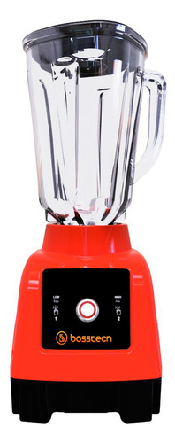 Licuadora Bosstech Licuadoras BS-950-G-B4-R roja con vaso de vidrio