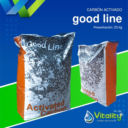 Carbón Activado Good Line (filtrante - Purificador De Agua)