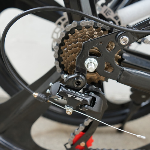 Imagem 4 de 5 de Bicicleta Dobrável 21 Velo Aro 24 Alumínio Freio Disco Duplo