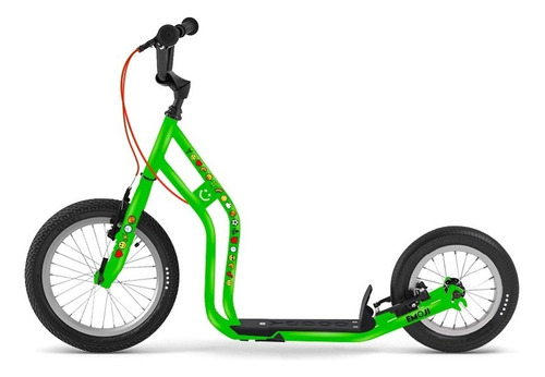 Scooter Bicicleta Yedoo Wzoom Emoji 12315 Aro 16/12 Niños Color Green