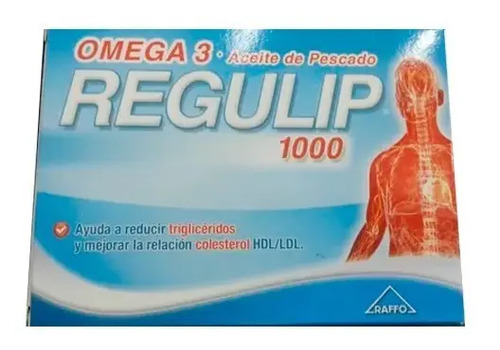 Regulip 1000 Aceite De Pescado Omega 3 Colesterol X 20 Caps. | MercadoLibre