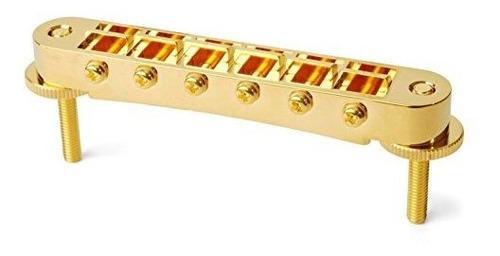 Gotoh Tune-o-matic Puente Con Postes Estándar, Oro