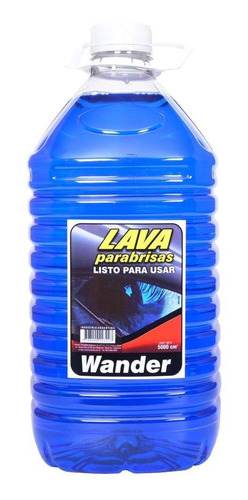 Liquido Lavaparabrisas  Wander X 5 Lts
