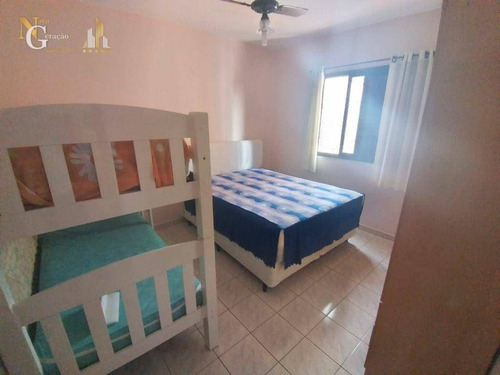 Imagem 3 de 9 de Apartamento À Venda Por R$ 215.000 - Aviação - Praia Grande/sp - Ap5918